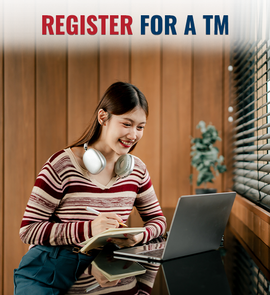 Register for a TM